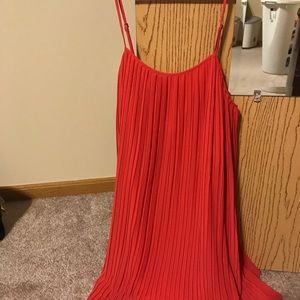 BCBGeneration Red Slip Mini Dress
